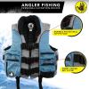 image:imageBody Glove Angler Fit Unisex Adult Life Jacket Nylon Fishing Life Jacket  Coast Guard Approved High Mobility PFD Lightweight Buoyancy Foam Universal and OversizeLarge