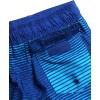 image:imageBody Glove Boys Swim Set  2 Piece Boys Swim Trunks with Rash Guard UV Protection Swimsuit Kids Bathing Suits Sizes 412Aqua Blue Lines