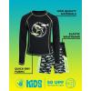 image:imageBody Glove Boys Swim Set  2 Piece Boys Swim Trunks with Rash Guard UV Protection Swimsuit Kids Bathing Suits Sizes 412Black Green Sharks