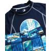 image:imageBody Glove Boys Swim Set  2 Piece Boys Swim Trunks with Rash Guard UV Protection Swimsuit Kids Bathing Suits Sizes 412Dark Navy Beach