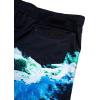 image:imageBody Glove Boys Swim Set  2 Piece Boys Swim Trunks with Rash Guard UV Protection Swimsuit Kids Bathing Suits Sizes 412Green Blue Surf