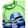 image:imageBody Glove Boys Swim Set  2 Piece Boys Swim Trunks with Rash Guard UV Protection Swimsuit Kids Bathing Suits Sizes 412Lime Beach