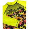 image:imageBody Glove Boys Swim Set  2 Piece Boys Swim Trunks with Rash Guard UV Protection Swimsuit Kids Bathing Suits Sizes 412Neon Yellow Palm Trees