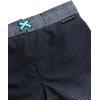 image:imageBody Glove Boys Swim Set  2 Piece Boys Swim Trunks with Rash Guard UV Protection Swimsuit Kids Bathing Suits Sizes 412Turquoise Black Dots