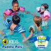 image:imageBody Glove Paddle Pals Learn to Swim Coast Guard Approved Kids Life Jacket PFDSurfing Flamingo
