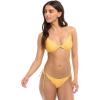 image:imageBody Glove Womens Smoothies Brasilia Solid Tie Side Cheeky BikiniCanary