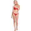 image:imageBody Glove Womens Smoothies Brasilia Solid Tie Side Cheeky BikiniSmoothie True Red