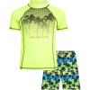 Green Neon/Palm Trees