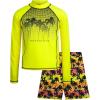 Neon Yellow Palm Trees