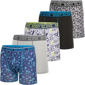 image:imageBody Glove Boys Boxer Briefs Pack of 4 5 or 6 Comfortable and Durable Underwear5pk  Sharks Skateboards  Solids
