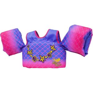 image:imageBody Glove Paddle Pals Learn to Swim Coast Guard Approved Kids Life Jacket PFDAquatic Mermaid