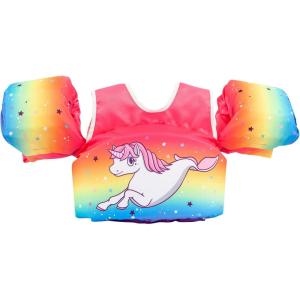 image:imageBody Glove Paddle Pals Learn to Swim Coast Guard Approved Kids Life Jacket PFDUnicorn