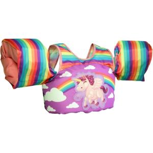 image:imageBody Glove Paddle Pals Motion Life Jackets  The Safest Patented US Coast Guard Approved Kids Swim Vest 3355 LBSUnicorn