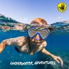 image:imageBody Glove Aquatic  Grape Youth  Mask and Snorkel Combo  Snorkeling Diving and SwimmingAdultTempered GlassSiliconeFlex TubeSnorkel Dry topSplash Guard