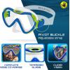 image:imageBody Glove Aquatic  Grape Youth  Mask and Snorkel Combo  Snorkeling Diving and SwimmingAdultTempered GlassSiliconeFlex TubeSnorkel Dry topSplash Guard