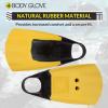 image:imageBody Glove Floating Swim Fins for Adults Natural Rubber Bodyboard Fins Flippers for Swimming Snorkeling Scuba Diving Surfing BodyboardingMedium