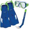 image:imageBody Glove Aquatic Mischief Mask Snorkel and Fins SetBlueLime