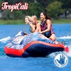 image:imageBody Glove  Tropli Cali  3 Person  Water Skiing Inflatable Towable Deck Tube
