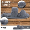 image:imageBody Glove Womens Alpine Slipper  Womens Fur Slipper with Memory Foam Insole House Slippers for Women Womens Home EssentialsGrey