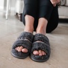 image:imageBody Glove Womens Alpine Slipper  Womens Fur Slipper with Memory Foam Insole House Slippers for Women Womens Home EssentialsGrey