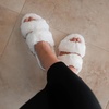 image:imageBody Glove Womens Alpine Slipper  Womens Fur Slipper with Memory Foam Insole House Slippers for Women Womens Home EssentialsIvory