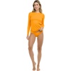 image:imageBody Glove Womens Smoothies Sleek Solid Long Sleeve Rashguard with UPF 50Apricot
