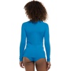 image:imageBody Glove Womens Smoothies Sleek Solid Long Sleeve Rashguard with UPF 50Blue Wave