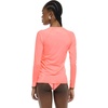 image:imageBody Glove Womens Smoothies Sleek Solid Long Sleeve Rashguard with UPF 50Coral