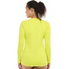 image:imageBody Glove Womens Smoothies Sleek Solid Long Sleeve Rashguard with UPF 50Key Lime