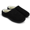 image:imageBody Glove Mens Inland Slippers  Ultra light House Slippers For Men Memory Foam Indoor Outdoor Comfortable Winter Shoes Christmas Gifts Holiday PresentsBlack