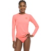image:imageBody Glove Womens Smoothies Sleek Solid Long Sleeve Rashguard with UPF 50Coral