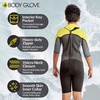 image:imageBody Glove Phoenix 2mm Kids Wetsuit for Boys Girls Neoprene BackZip Short Sleeve Springsuit Size 816 Keep Warm in Cold Water for Water Sports Swimming Surfing Snorkeling DivingBLKYEL