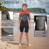 image:imageBody Glove Phoenix 2mm Kids Wetsuit for Boys Girls Neoprene BackZip Short Sleeve Springsuit Size 816 Keep Warm in Cold Water for Water Sports Swimming Surfing Snorkeling DivingREDASH