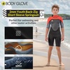 image:imageBody Glove Phoenix 2mm Kids Wetsuit for Boys Girls Neoprene BackZip Short Sleeve Springsuit Size 816 Keep Warm in Cold Water for Water Sports Swimming Surfing Snorkeling DivingREDASH