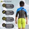image:imageBody Glove Phoenix 2mm Kids Wetsuit for Boys Girls Neoprene BackZip Short Sleeve Springsuit Size 816 Keep Warm in Cold Water for Water Sports Swimming Surfing Snorkeling DivingBLULIM