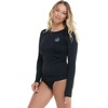 image:imageSmoothies Sleek Solid Long Sleeve RashguardBlack