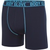 image:imageBody Glove Mens Boxer Briefs Multi Packs Dry Fit Performance Value Underwear Breathable Active Stretch Athletic Boxers4pk  2 Prints 2 Solids Blue  Grey Colors