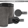 image:imageBody Glove Mens Boxer Briefs Multi Packs Dry Fit Performance Value Underwear Breathable Active Stretch Athletic BoxersBlack  Heather Grey Charcoal Grey