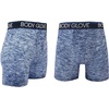 image:imageBody Glove Mens Boxer Briefs Multi Packs Dry Fit Performance Value Underwear Breathable Active Stretch Athletic BoxersBlack  Maroon  Blue and Teal