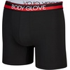 image:imageBody Glove Mens Boxer Briefs Multi Packs Dry Fit Performance Value Underwear Breathable Active Stretch Athletic BoxersLight Gray  Gray  Blue and Black