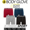 image:imageBody Glove Mens Boxer Briefs Multi Packs Dry Fit Performance Value Underwear Breathable Active Stretch Athletic BoxersMulticolor