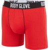 image:imageBody Glove Mens Boxer Briefs Multi Packs Dry Fit Performance Value Underwear Breathable Active Stretch Athletic BoxersRed  Blue  Black and Gray