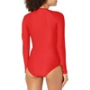 image:imageBody Glove Womens Standard Smoothies Channel Solid ZipTrue Red