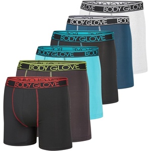 image:imageBody Glove Mens Boxer Briefs Multi Packs Dry Fit Performance Value Underwear Breathable Active Stretch Athletic Boxers6 Piece  Style a