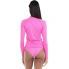image:imageBody Glove Womens Smoothies Sleek Solid Long Sleeve Rashguard with UPF 50Sugar Plum