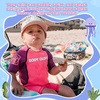 image:imageBody Glove Childs Back Zip Pro 3 Spring Suit Kids Suit Girls Swim Wear Shorty Sleeve Neoprene Open Water Thermal ShortyVioletPink