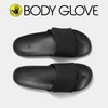 image:imageBody Glove Mens Slides Cushioned Slideon Sandal Slippers with Padded Adjustable StrapBlack