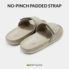 image:imageBody Glove Mens Slides Cushioned Slideon Sandal Slippers with Padded Adjustable StrapSand Dune