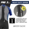 image:imageBody Glove Pro3 Men Shorty Spring Wetsuit 21mm  Back Zip  Quadra Flex 4 Way Stretch  Thermal Lightweight Performance  for Surfing Bodyboarding Swimming Snorkeling and Scuba DivingNavy