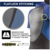 image:imageBody Glove Pro3 Men Shorty Spring Wetsuit 21mm  Back Zip  Quadra Flex 4 Way Stretch  Thermal Lightweight Performance  for Surfing Bodyboarding Swimming Snorkeling and Scuba DivingNavy